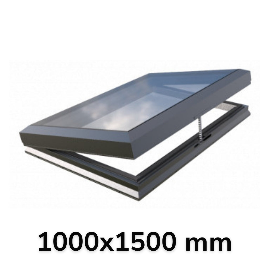 1000 x 1500 mm Electric Opening Glass Link Skylight (Premium Range)