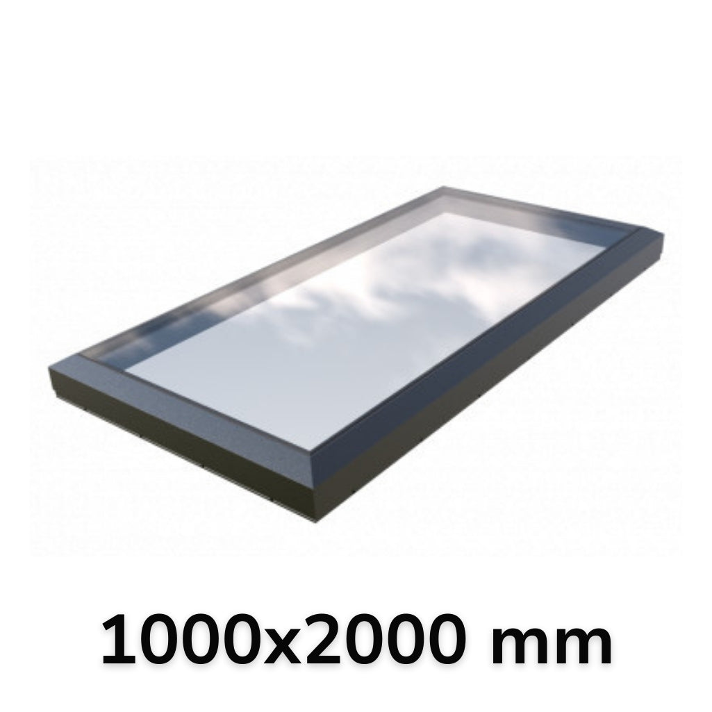 1000 x 2000 mm Fixed Glass Link Skylight (Premium Range)