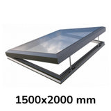 1500 x 2000 mm Electric Opening Glass Link Skylight (Premium Range)