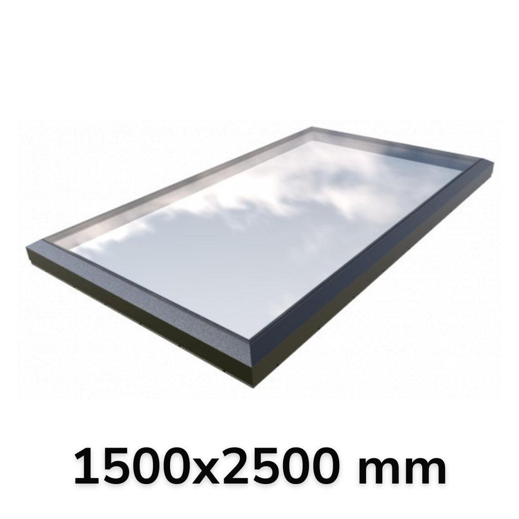 1500 x 2500 mm Fixed Glass Link Skylight (Premium Range)