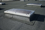 1050 x 1050 mm Polycarbonate Fixed Dome Rooflight by Mardome Trade