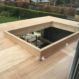 800 x 800 mm Insulated Upstand for Flat Roof Skylight