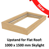 1000 x 1500 mm  Insulated Upstand for Flat Roof Skylight