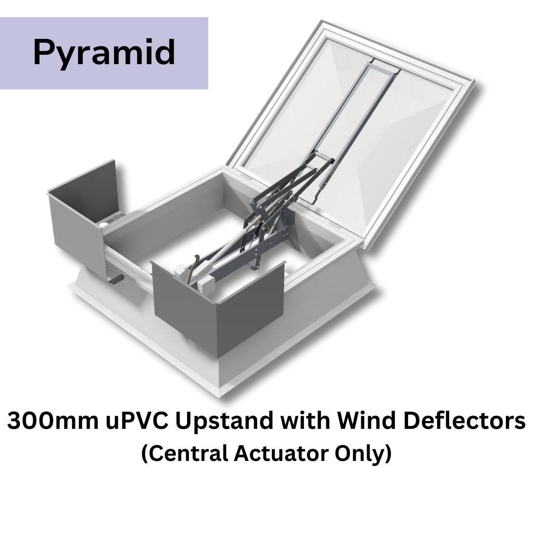 1050 x 1050 mm Smoke Vent Rooflight by Mardome