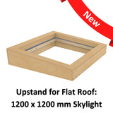 1200 x 1200 mm Insulated Upstand for Flat Roof Skylight