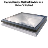 900 x 900 mm Brett Martin Electric Opening Flat Roof Skylight