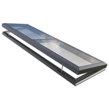 1000 x 3500 mm Electric Opening Glass Link Modular Skylight (0 Fixed 1 Opening)