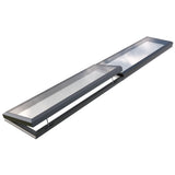 1000 x 6000 mm Electric Opening Glass Link Modular Skylight (1 Fixed 1 Opening)