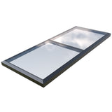 1500 x 3000 mm Fixed Glass Link Modular Skylight (1 Fixed 0 Opening)