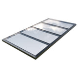 2000 x 4500 mm Fixed Glass Link Modular Skylight (2 Fixed 0 Opening).