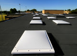 1050 x 1050 mm Polycarbonate Fixed Dome Rooflight by Mardome Trade