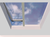 2000 x 2000 mm Electric Opening Glass Link Modular Skylight (1 Fixed 1 Opening)