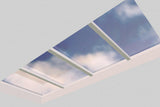 2000 x 4500 mm Fixed Glass Link Modular Skylight (2 Fixed 0 Opening).