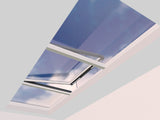 2000 x 4500 mm Electric Opening Glass Link Modular Skylight (2 Fixed 1 Opening)