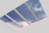 2500 x 3500 mm Fixed Glass Link Modular Skylight (2 Fixed 0 Opening).