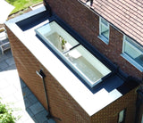 2500 x 2500 mm Electric Opening Glass Link Modular Skylight (1 Fixed 1 Opening)