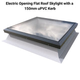 900 x 900 mm Brett Martin Electric Opening Flat Roof Skylight