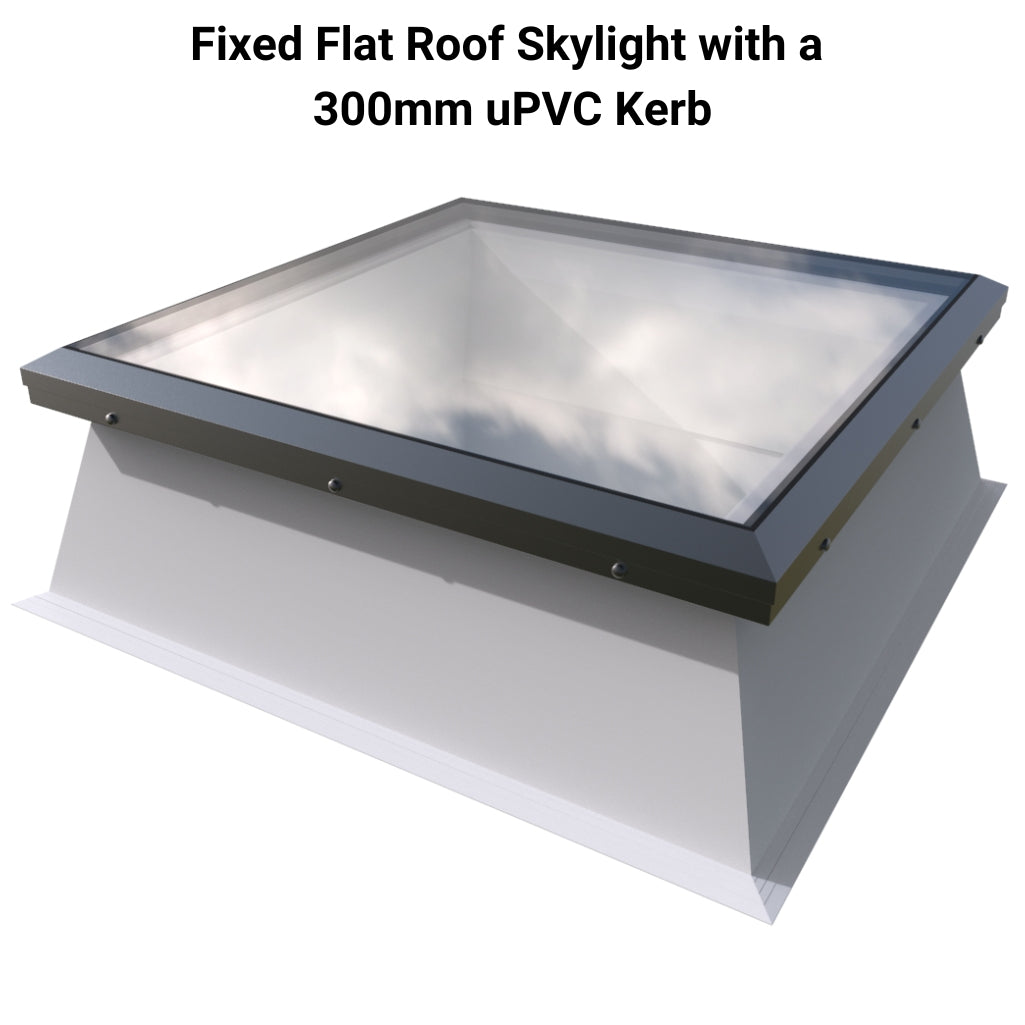 Brett Martin Custom Size Fixed Flat Roof Skylight