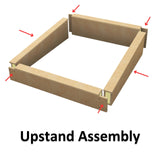 1500 x 3000 mm Insulated Upstand for Flat Roof Skylight