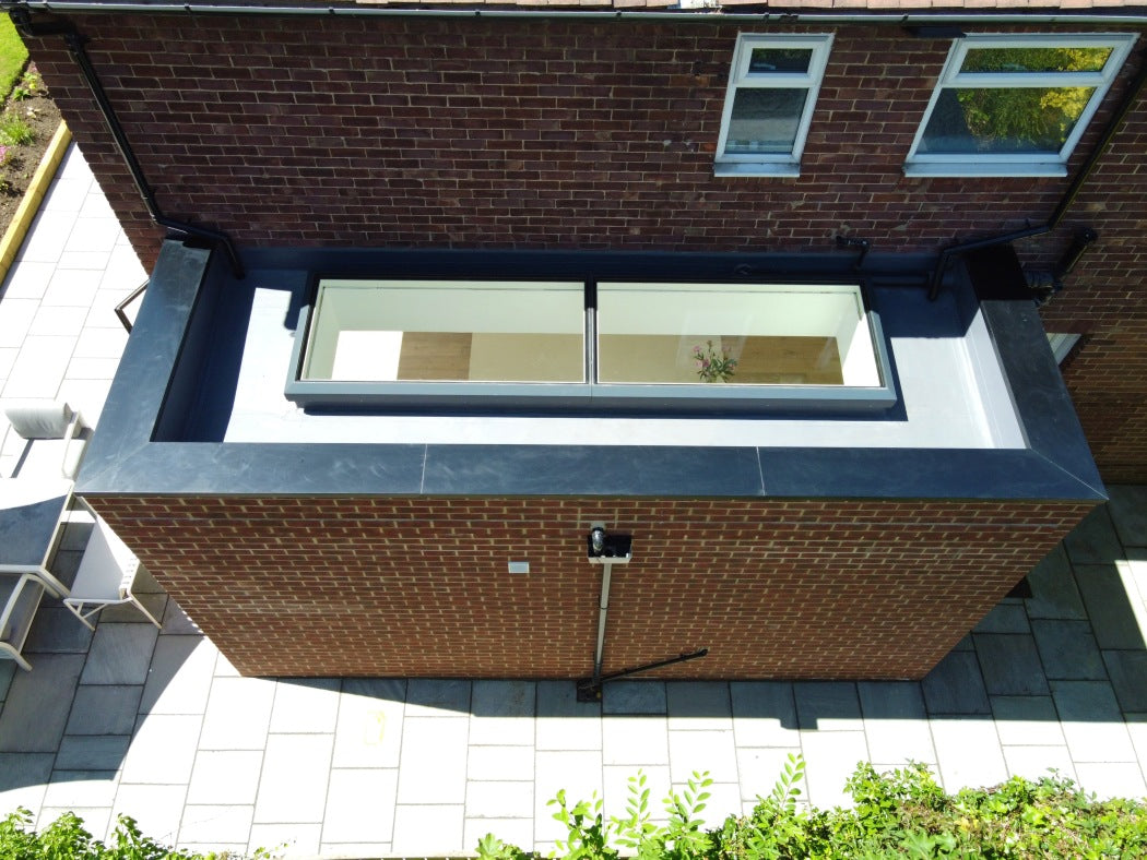 2500 x 4500 mm Fixed Glass Link Modular Skylight (2 Fixed 0 Opening)