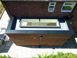 2500 x 4500 mm Electric Opening Glass Link Modular Skylight (2 Fixed 1 Opening)