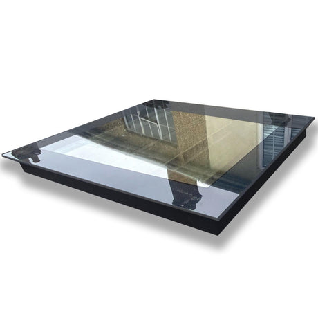 1200 x 1200 mm LD Frameless Triple Glazed Flat Roof Skylight