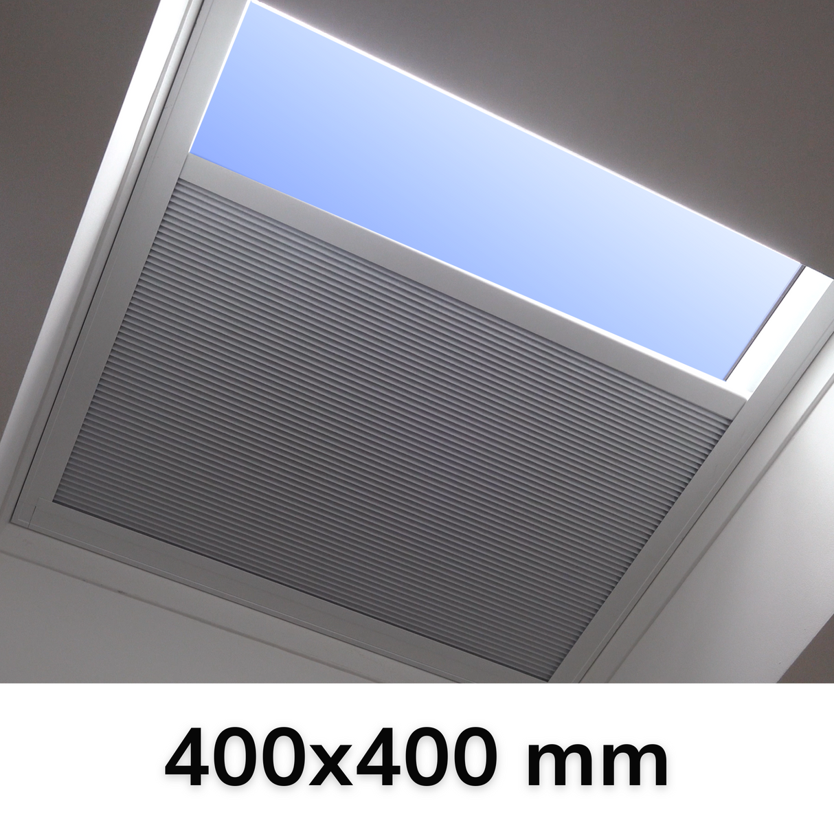 400 x 400 mm LD Manual Blinds for Flat / Pitched Roof Skylights & Roof Lanterns