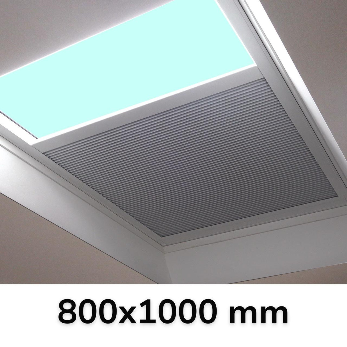 800 x 1000 mm LD Electric Blinds for Flat / Pitched Roof Skylights & Roof Lanterns