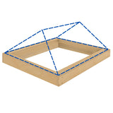 1000 x 1000 mm Insulated Upstand for Roof Lantern