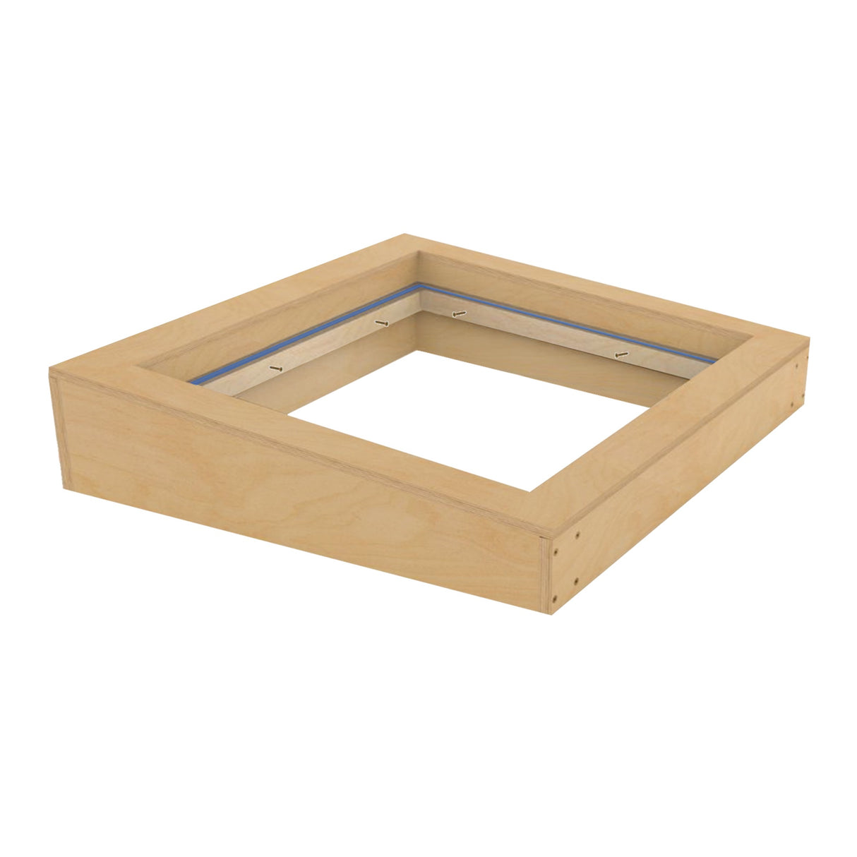 1000 x 1000 mm Insulated Upstand for Flat Roof Skylight