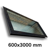 600 x 3000 mm LD Frameless Triple Glazed Pitched Roof Skylight