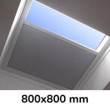 800 x 800 mm LD Manual Blinds for Flat / Pitched Roof Skylights & Roof Lanterns