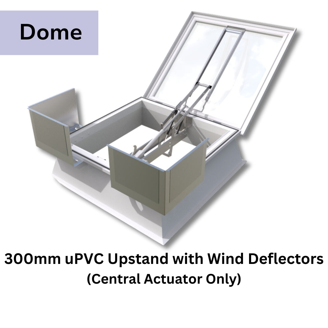 1650 x 1650 mm Smoke Vent Rooflight by Mardome