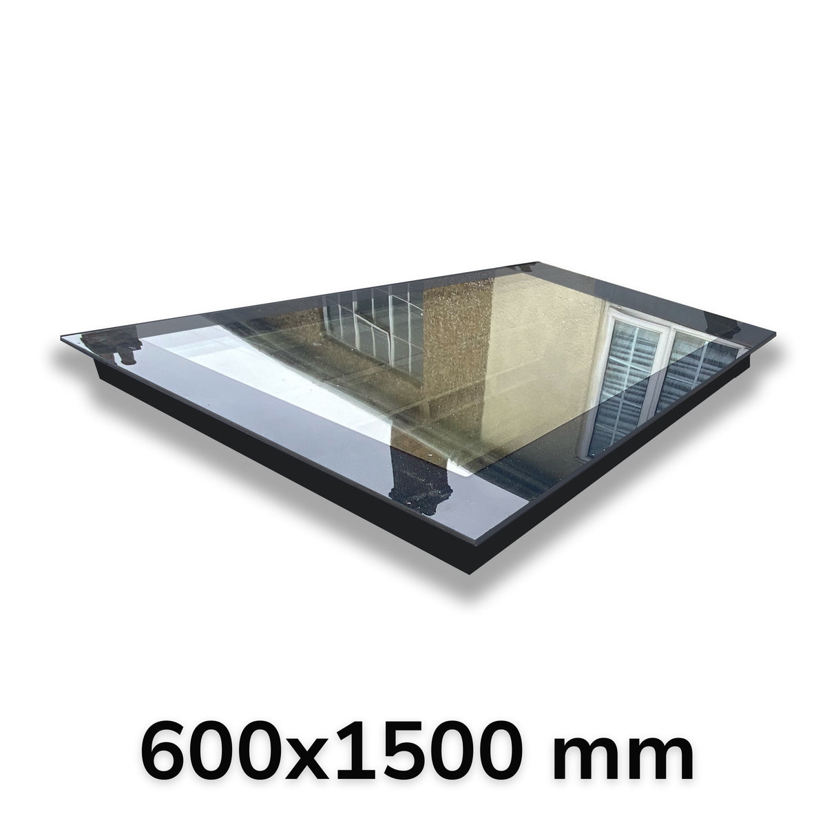 600 x 1500 mm LD Frameless Triple Glazed Flat Roof Skylight