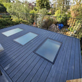 1000 x 1000 mm Frameless Walk-on Skylight