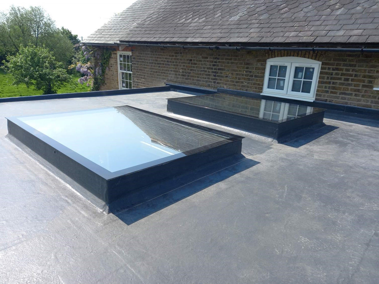 600 x 1500 mm LD Frameless Triple Glazed Flat Roof Skylight