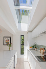 1000 x 5000 mm Fixed Glass Link Modular Skylight (2 Fixed 0 Opening)