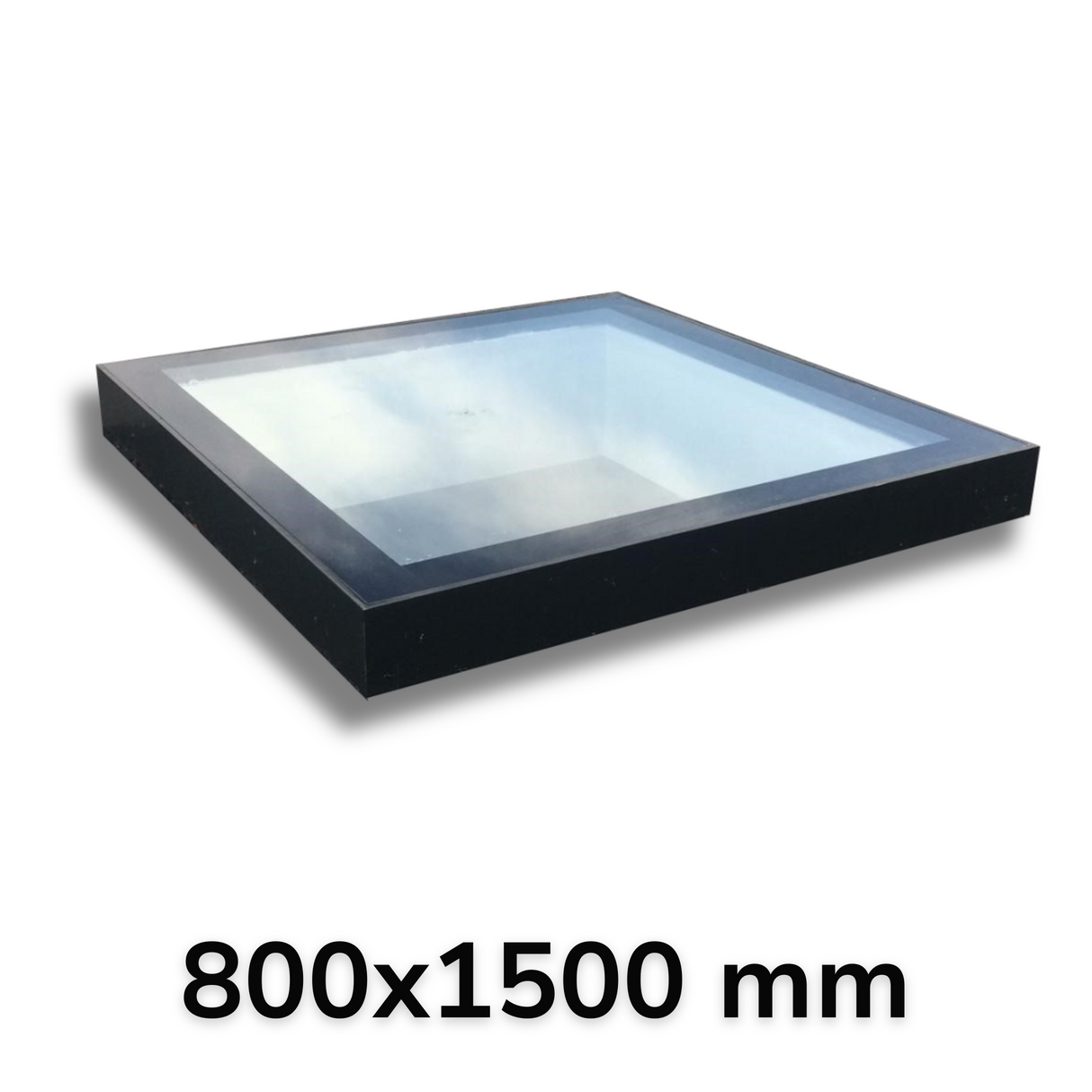 800 x 1500 mm LD Framed Flat Roof Skylight