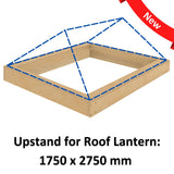 1750 x 2750 mm Insulated Upstand for Roof Lantern