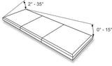 1000 x 2500 mm Fixed Glass Link Skylight (Premium Range).