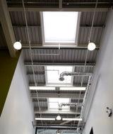 900 x 900 mm Polycarbonate Fixed Dome Rooflight by Mardome Trade