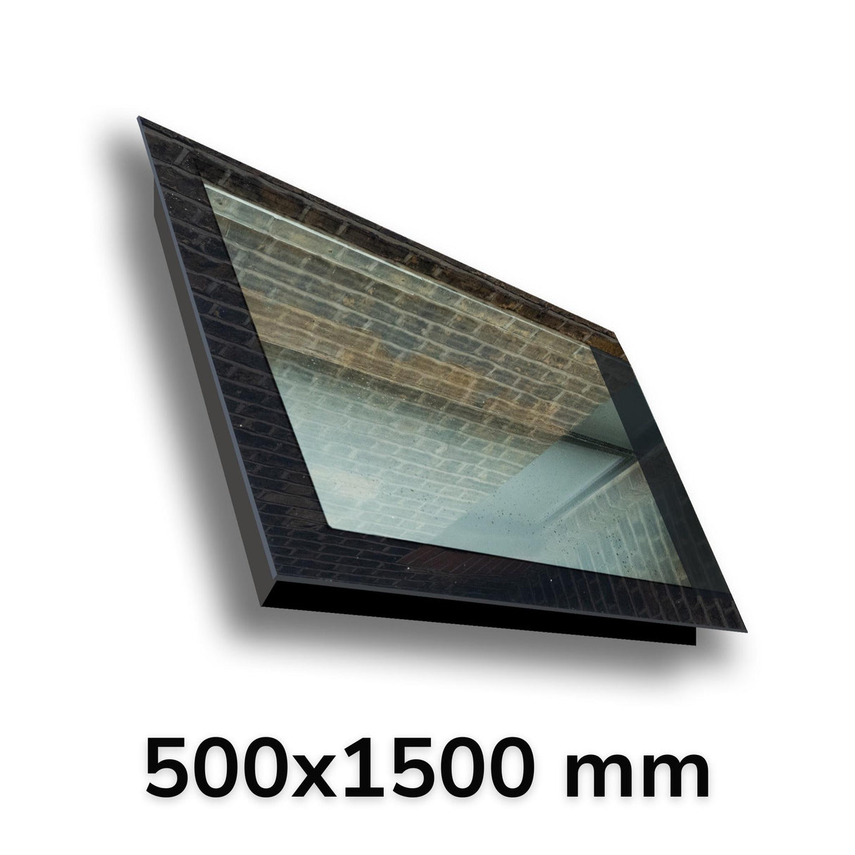 500 x 1500 mm LD Frameless Triple Glazed Pitched Roof Skylight