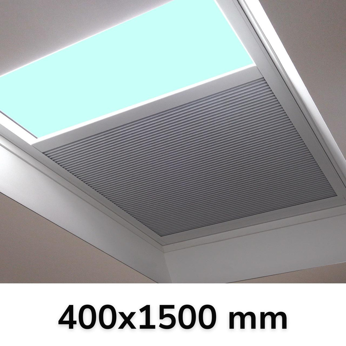 400 x 1500 mm LD Electric Blinds for Flat / Pitched Roof Skylights & Roof Lanterns