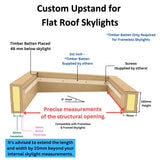 Custom Size Insulated Upstand for Flat/Pitched Roof Skylights & Roof Lanterns