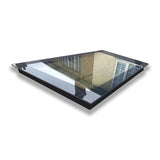 1000 x 2000 mm LD Frameless Triple Glazed Flat Roof Skylight