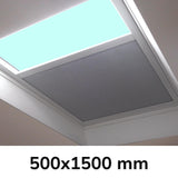 500 x 1500 mm LD Electric Blinds for Flat / Pitched Roof Skylights & Roof Lanterns