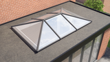 800 x 4000 mm Stratus Aluminium Roof Lantern Style 3 (Traditional)