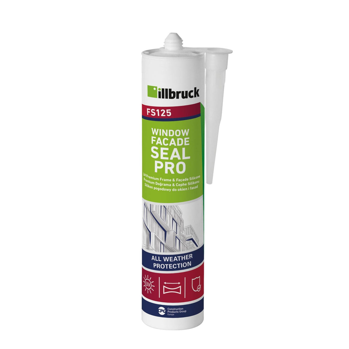 Illbruck FS125 Premium Frame and Facade Silicone Sealant