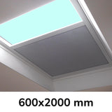 600 x 2000 mm LD Electric Blinds for Flat / Pitched Roof Skylights & Roof Lanterns