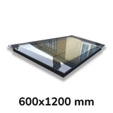 600 x 1200 mm LD Frameless Triple Glazed Flat Roof Skylight